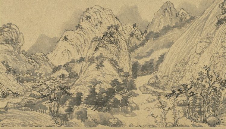 元黃公望富春山居圖　卷