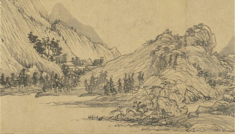 元黃公望富春山居圖　卷